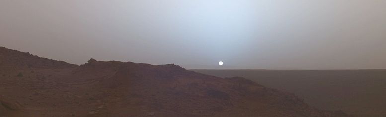 Mars reality show Sunset